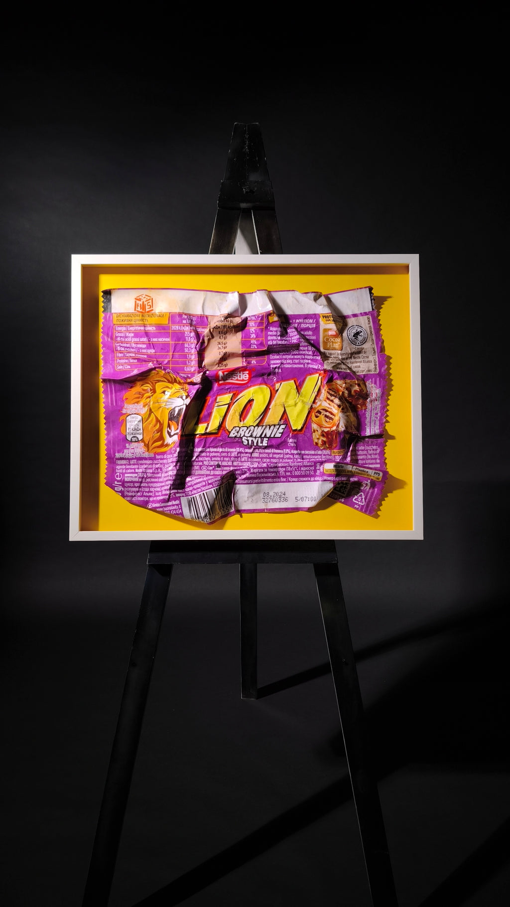 Quadro LION brownie
