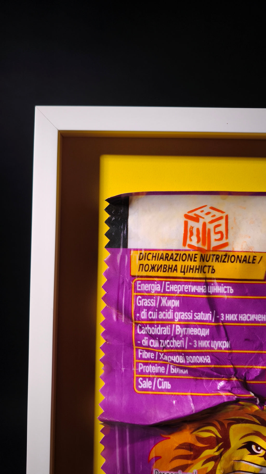 Quadro LION brownie
