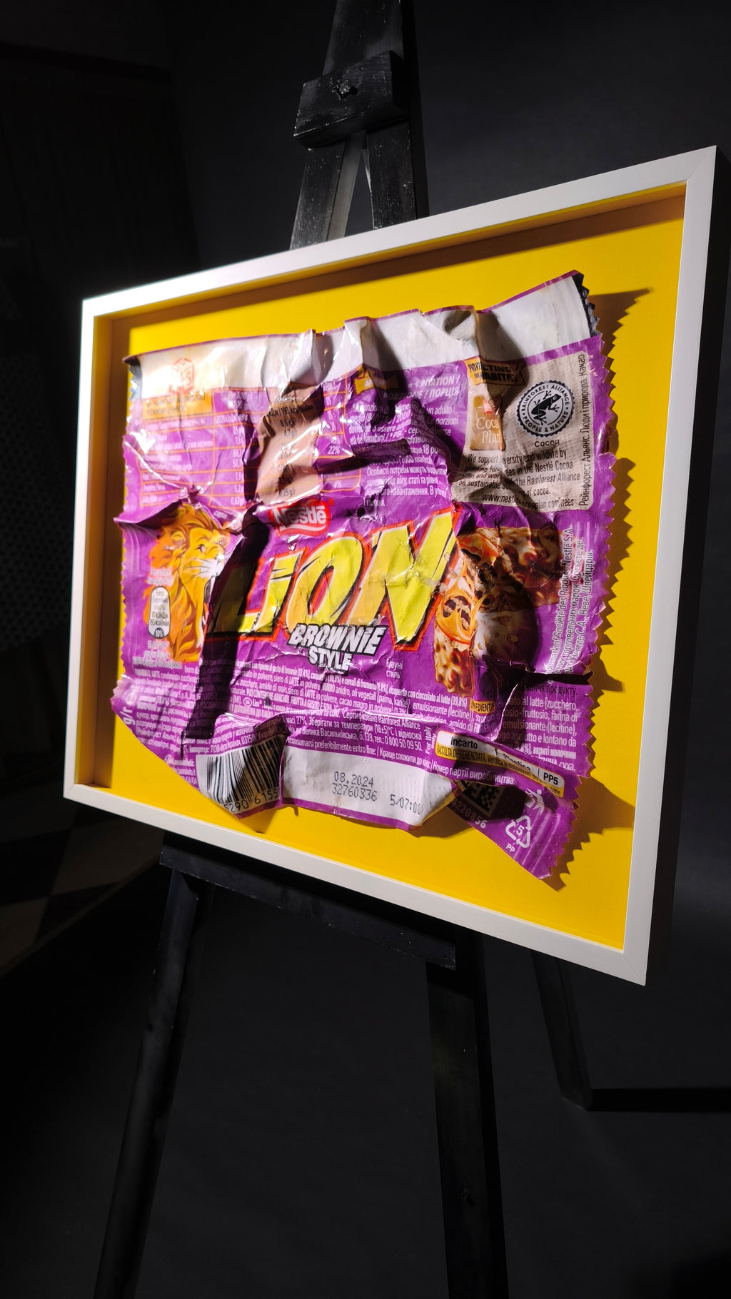 Quadro LION brownie