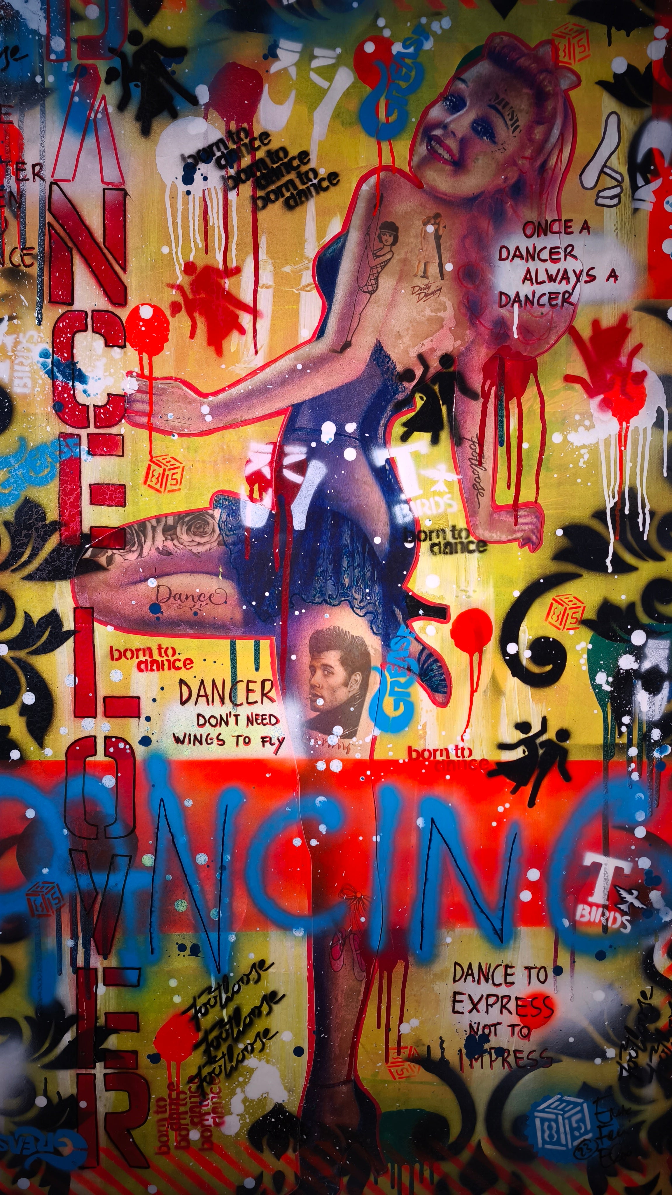 Quadro PIN UP dance