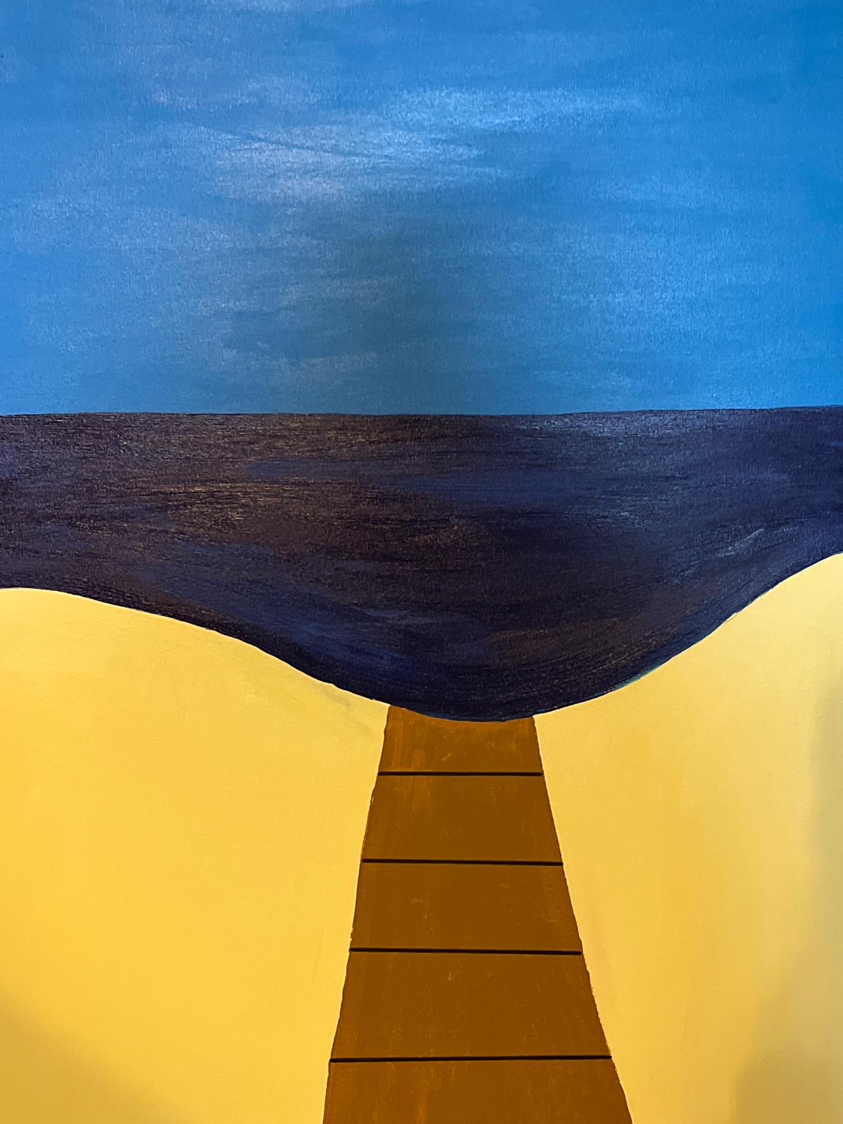 Quadro Ciò che somiglia ad un mare