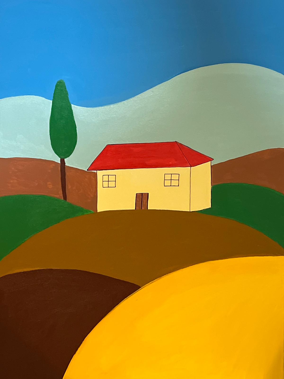 Quadro Un'idea di casa